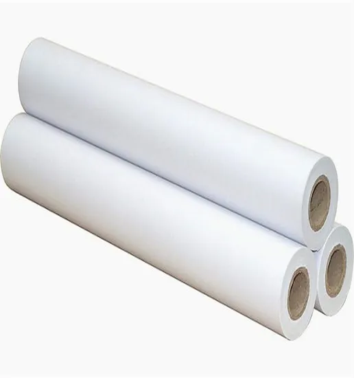 Plotter paper rolls ready for a CAD marker run